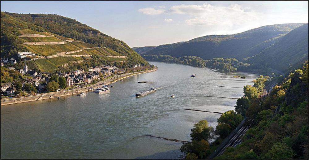 Hotel Cafe Post Rüdesheim am Rhein Eksteriør billede