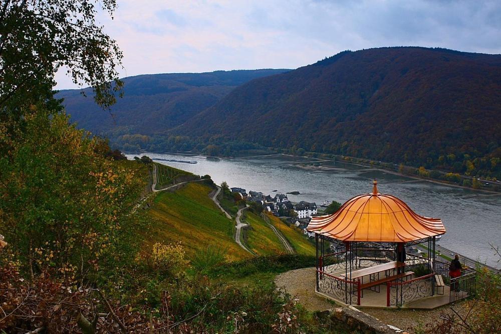 Hotel Cafe Post Rüdesheim am Rhein Eksteriør billede