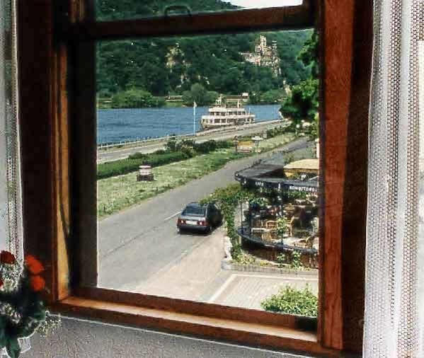 Hotel Cafe Post Rüdesheim am Rhein Eksteriør billede